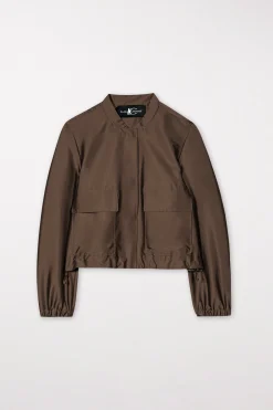 New LUISA CERANO Taft-Blouson