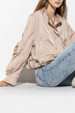 Discount LUISA CERANO Taft-Outdoorjacke cashew