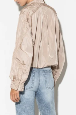 Discount LUISA CERANO Taft-Outdoorjacke cashew