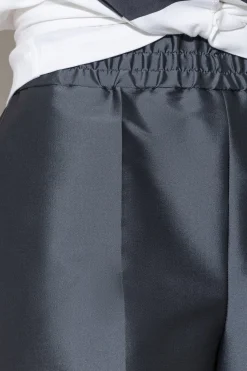 Best LUISA CERANO Taft-Shorts greyish blue