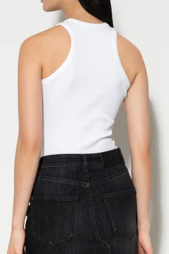New LUISA CERANO Tanktop Mit Strass-Steinen