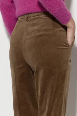Best LUISA CERANO Tapered-Velvet-Pants