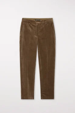 Best LUISA CERANO Tapered-Velvet-Pants