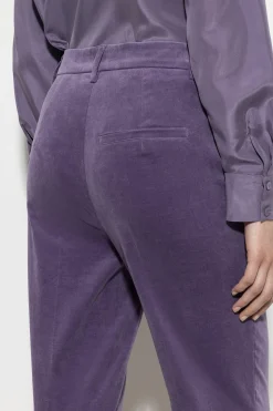 Best LUISA CERANO Tapered-Velvet-Pants