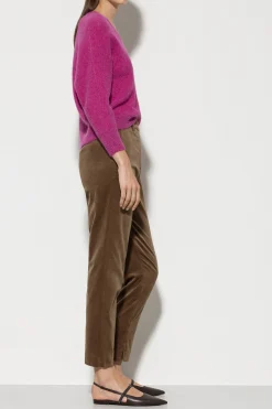 Best LUISA CERANO Tapered-Velvet-Pants