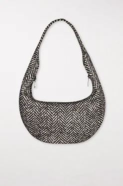 Sale LUISA CERANO Tasche Aus Fischgrat-Tweed multi