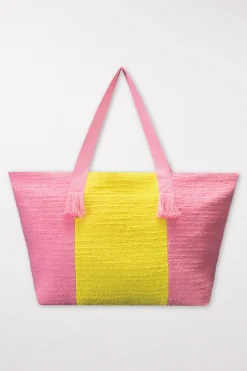Best LUISA CERANO Tasche In Tweed-Optik candy pink