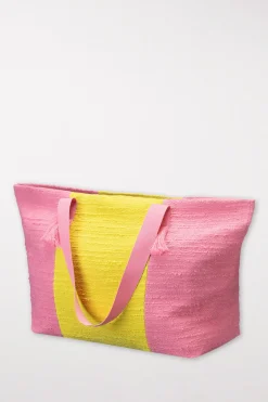 Best LUISA CERANO Tasche In Tweed-Optik candy pink