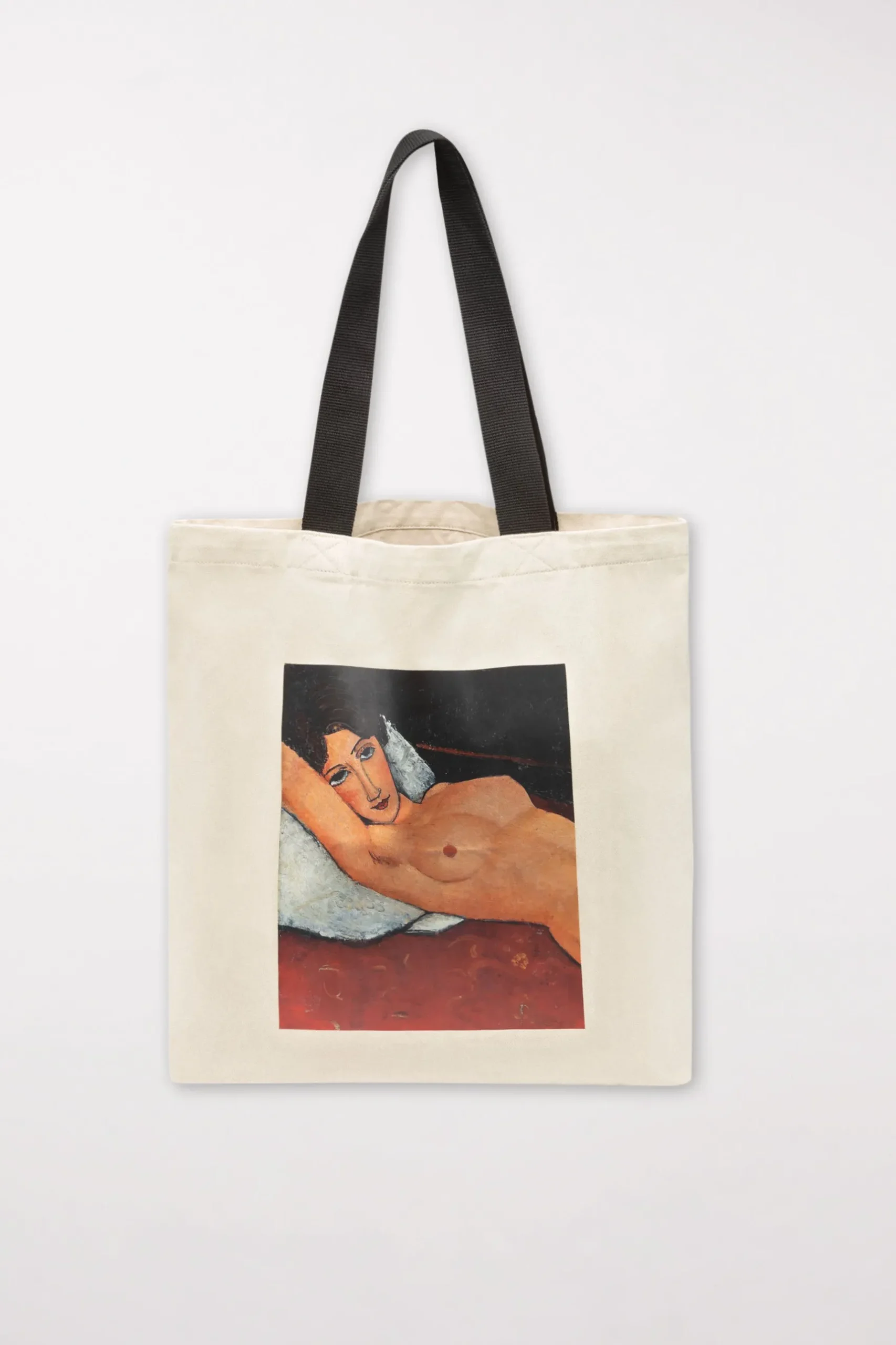 Outlet LUISA CERANO Tasche Mit Modigliani-Print creme