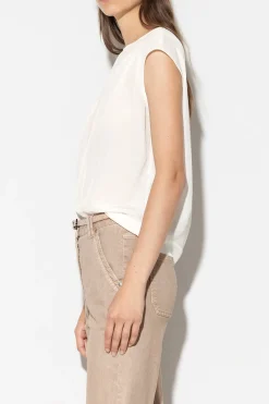 Clearance LUISA CERANO Top Aus Techno-Seide