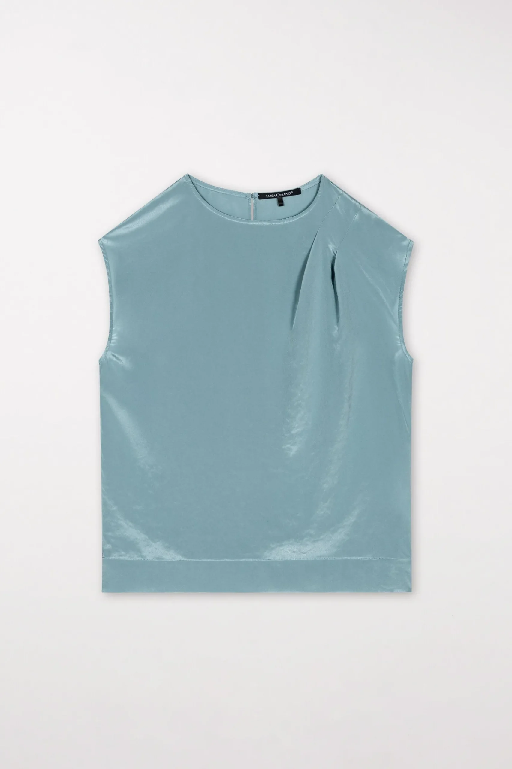 Clearance LUISA CERANO Top Aus Techno-Seide