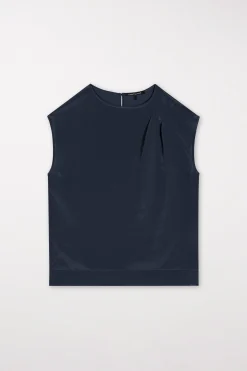 Clearance LUISA CERANO Top Aus Techno-Seide