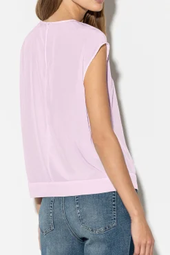 Clearance LUISA CERANO Top Aus Techno-Seide
