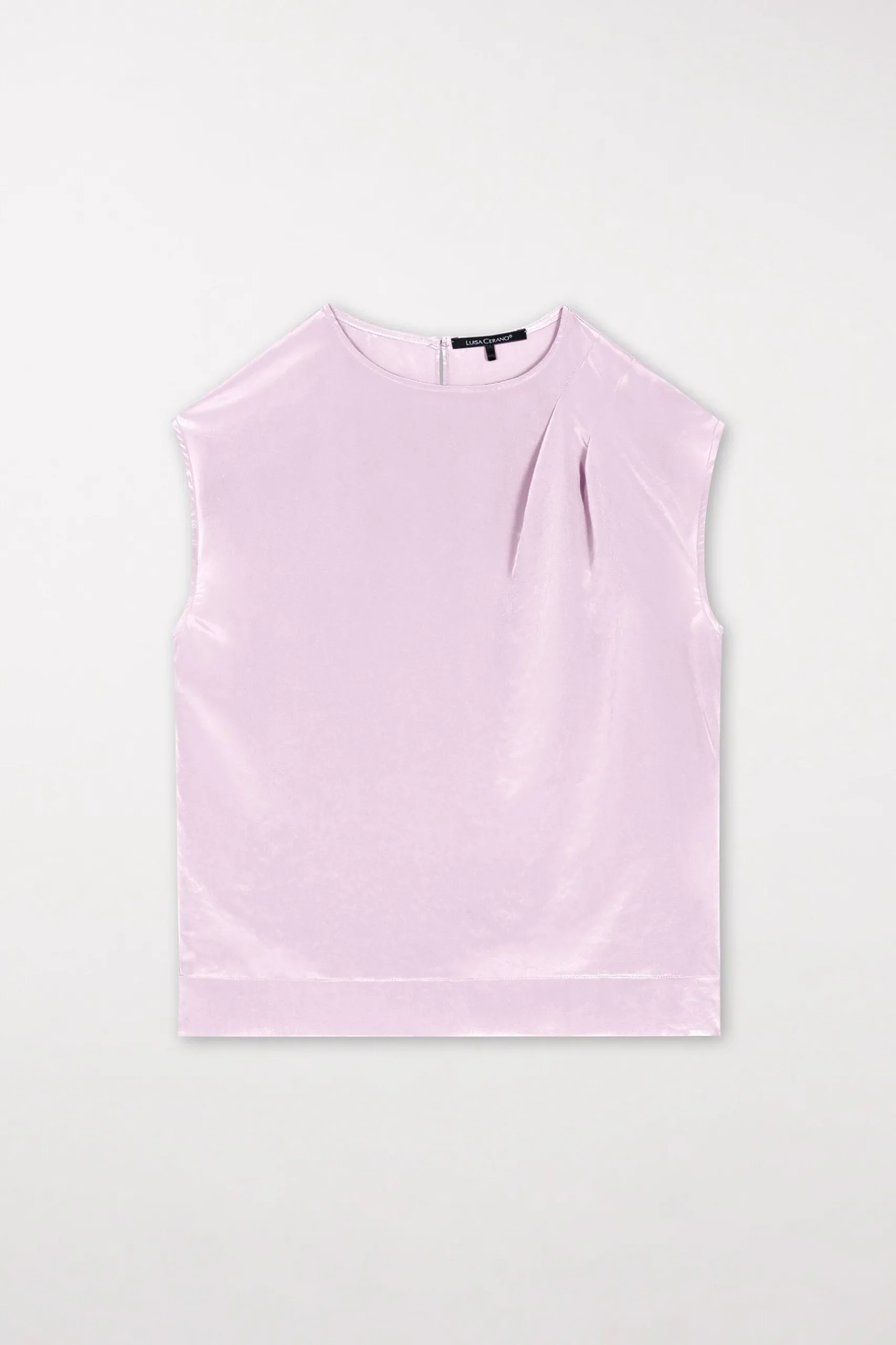 Clearance LUISA CERANO Top Aus Techno-Seide