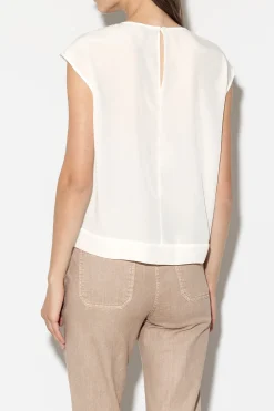 Clearance LUISA CERANO Top Aus Techno-Seide