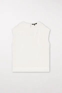 Clearance LUISA CERANO Top Aus Techno-Seide