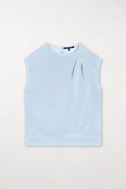 Clearance LUISA CERANO Top Aus Techno-Seide