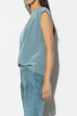 Clearance LUISA CERANO Top Aus Techno-Seide