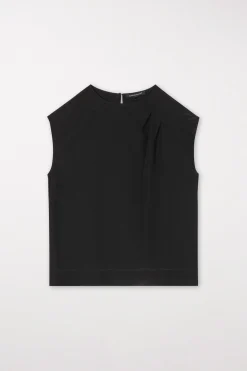 Clearance LUISA CERANO Top Aus Techno-Seide
