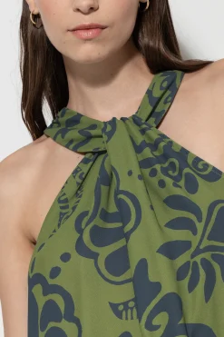 Discount LUISA CERANO Top Mit Flower-Print multi