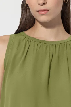 Outlet LUISA CERANO Top Mit Glitzersteinen