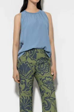 Outlet LUISA CERANO Top Mit Glitzersteinen