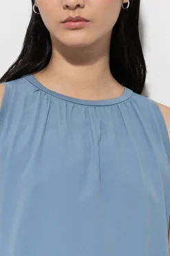 Outlet LUISA CERANO Top Mit Glitzersteinen