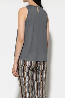 Outlet LUISA CERANO Top Mit Glitzersteinen