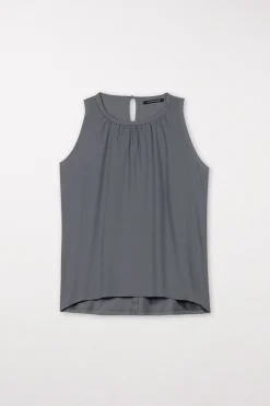Outlet LUISA CERANO Top Mit Glitzersteinen