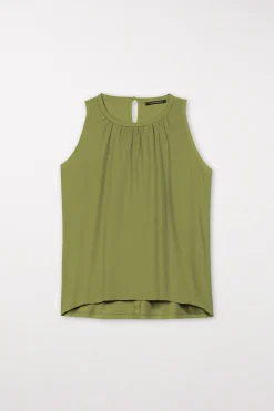 Outlet LUISA CERANO Top Mit Glitzersteinen