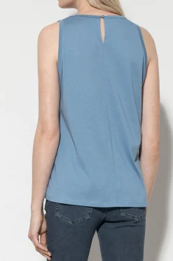 Outlet LUISA CERANO Top Mit Glitzersteinen