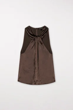 Sale LUISA CERANO Top Mit Knotendetail