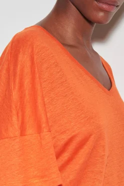 Best LUISA CERANO T-Shirt Aus Leinen