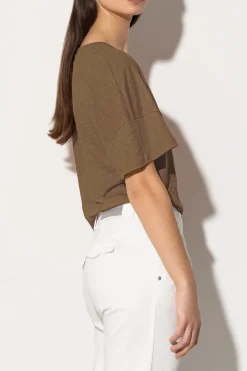 Best LUISA CERANO T-Shirt Aus Leinen