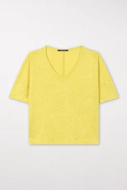 Best LUISA CERANO T-Shirt Aus Leinen