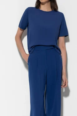 Clearance LUISA CERANO T-Shirt Aus Seiden-Mix