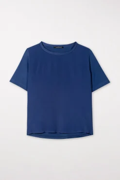 Clearance LUISA CERANO T-Shirt Aus Seiden-Mix