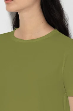 Clearance LUISA CERANO T-Shirt Aus Seiden-Mix