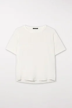 Clearance LUISA CERANO T-Shirt Aus Seiden-Mix