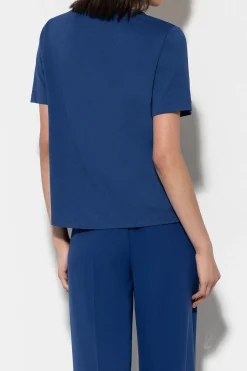 Clearance LUISA CERANO T-Shirt Aus Seiden-Mix