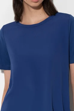 Clearance LUISA CERANO T-Shirt Aus Seiden-Mix