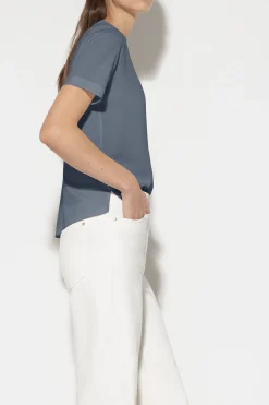 Clearance LUISA CERANO T-Shirt Aus Seiden-Mix