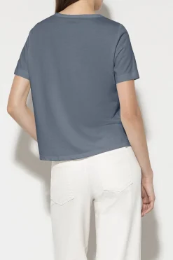 Clearance LUISA CERANO T-Shirt Aus Seiden-Mix