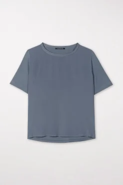 Clearance LUISA CERANO T-Shirt Aus Seiden-Mix