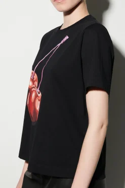 Discount LUISA CERANO T-Shirt Mit Cherry-Print