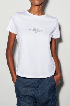 New LUISA CERANO T-Shirt Mit Modigliani-Print white