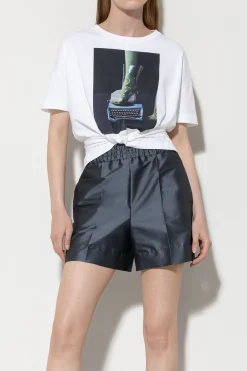 LUISA CERANO T-Shirt Mit Print-Motiv white