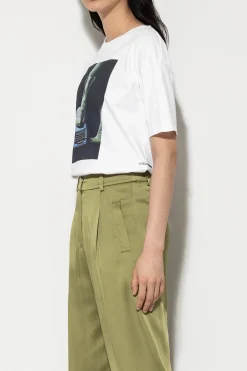Clearance LUISA CERANO T-Shirt Mit Print-Motiv white