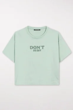 Discount LUISA CERANO T-Shirt Mit Stickerei