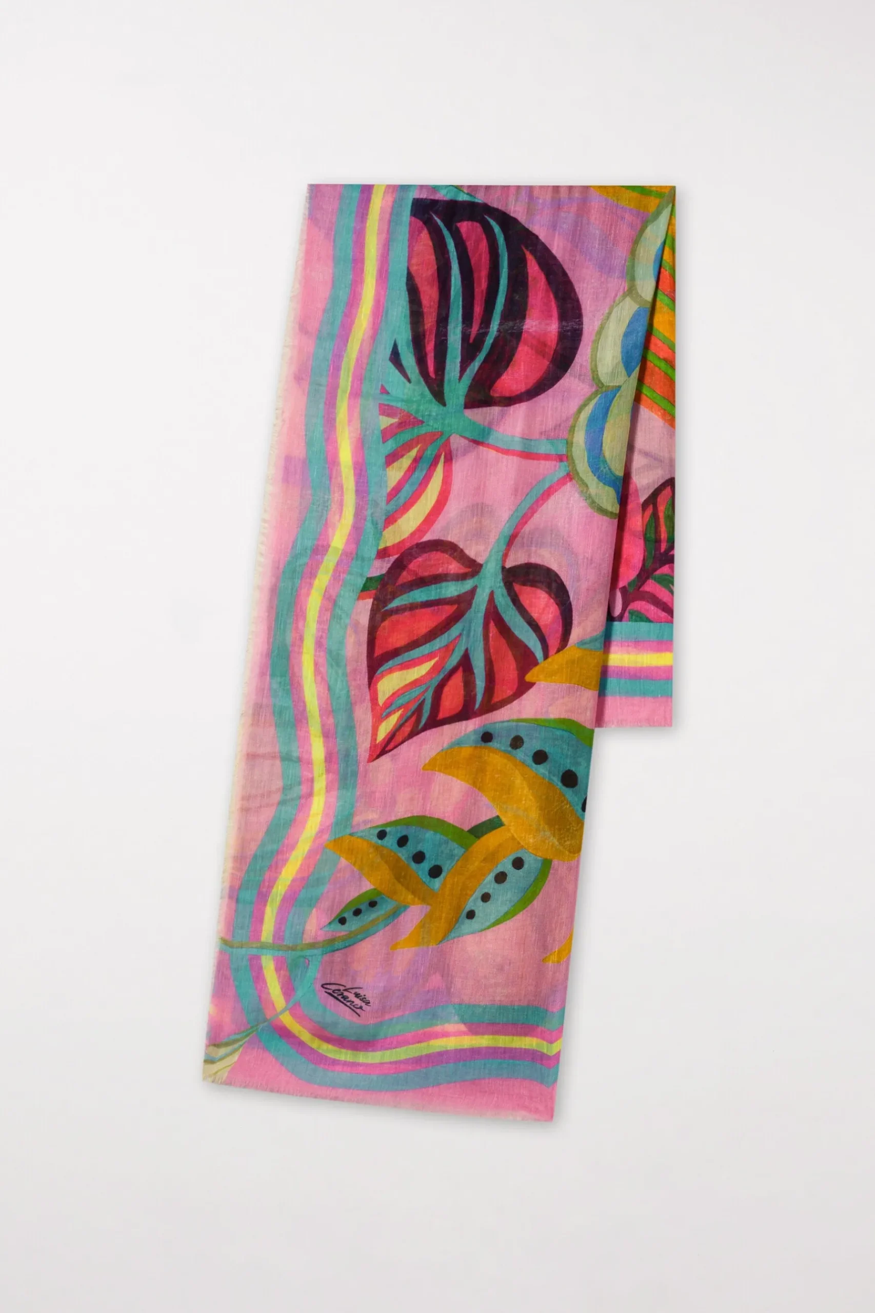 Outlet LUISA CERANO Tuch Mit Caribbean-Print